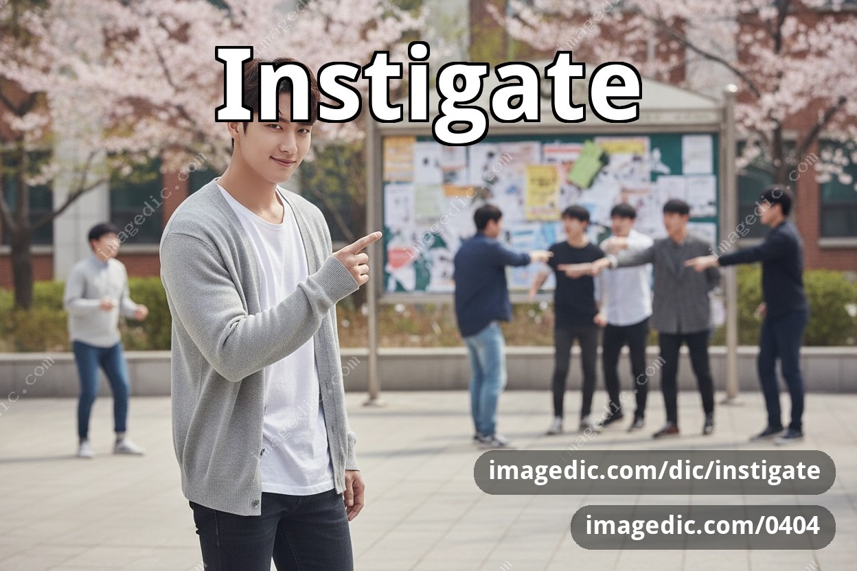 instigate