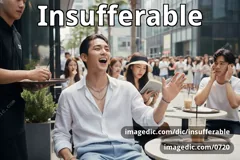insufferable