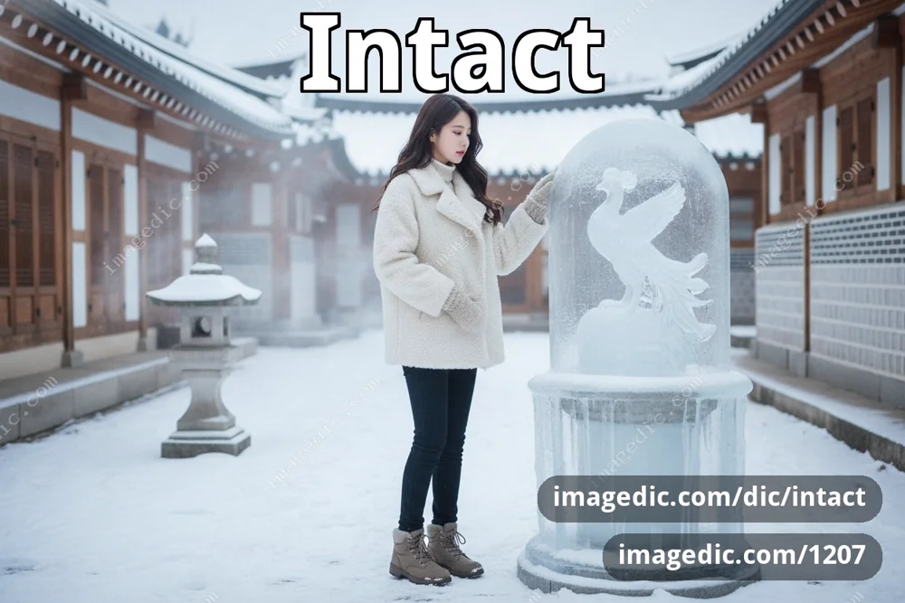 intact