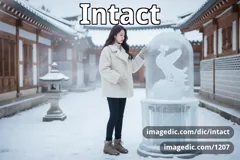 intact