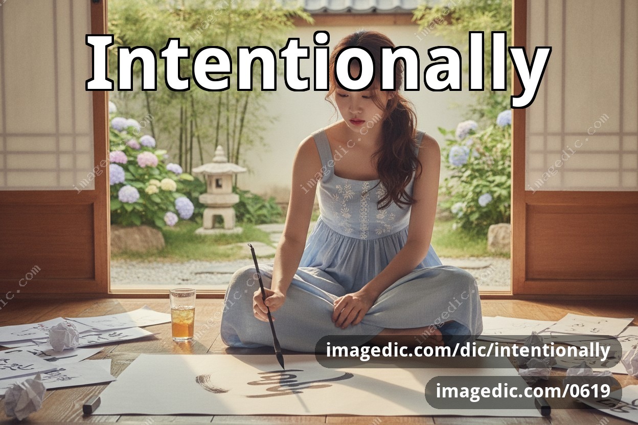 intentionally
