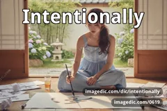 intentionally