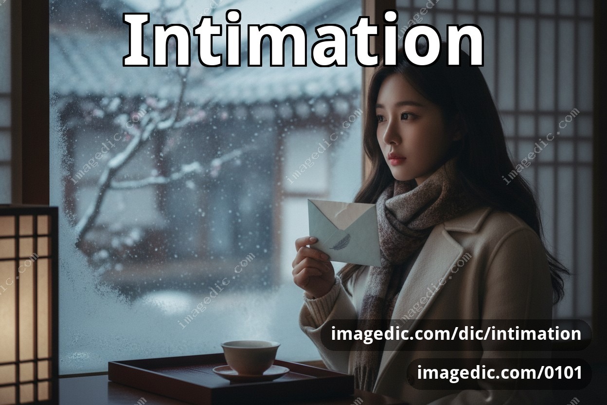 intimation