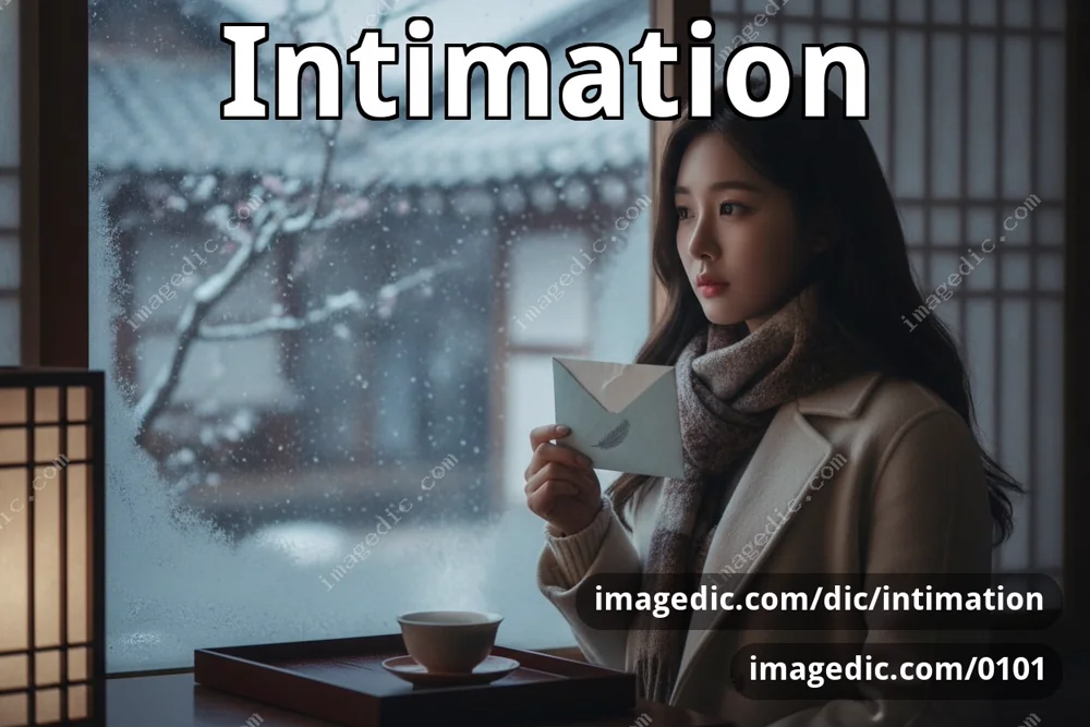 intimation