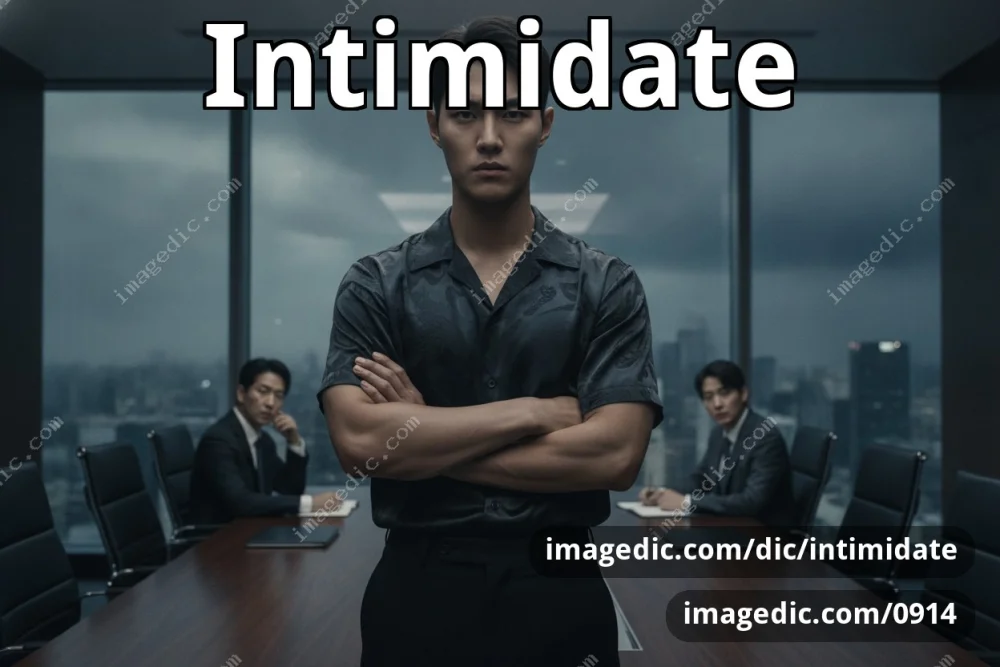 intimidate