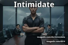 intimidate