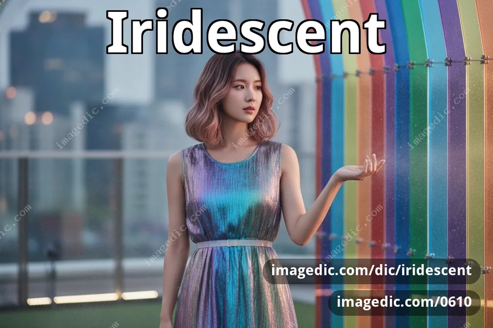iridescent