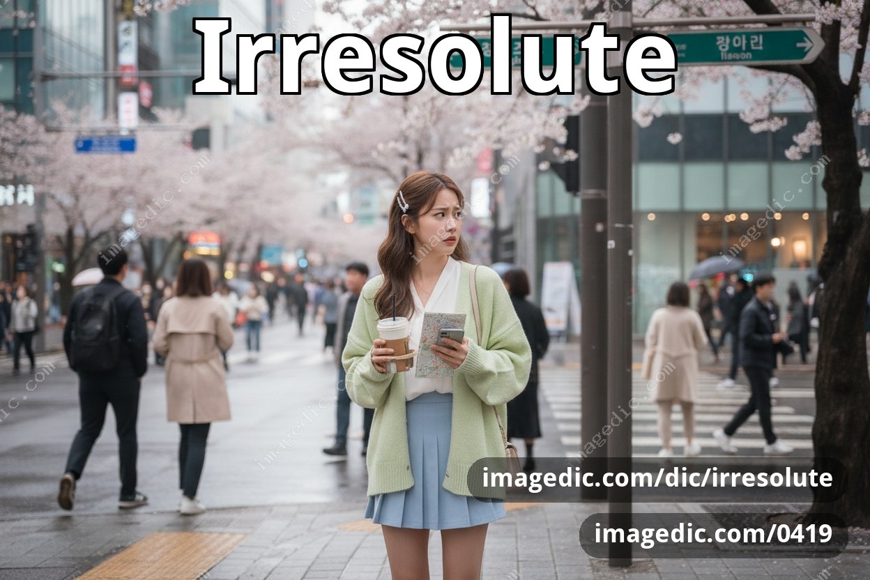irresolute