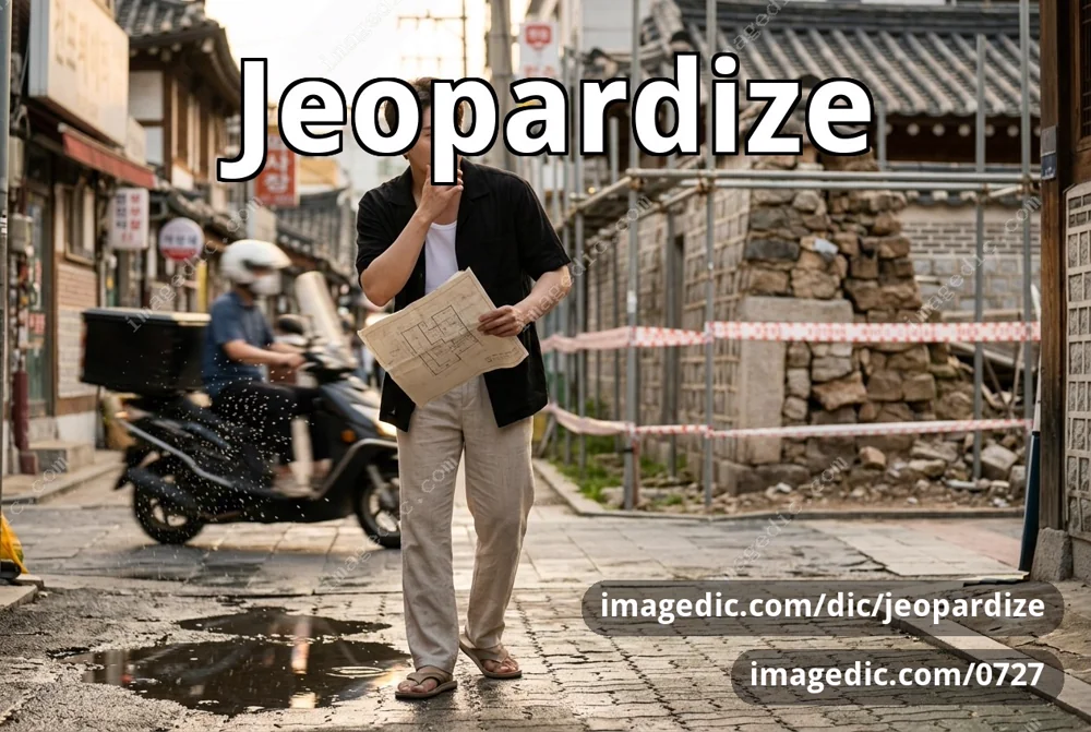 jeopardize
