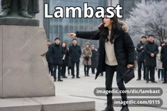 lambast