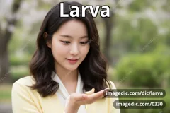 larva