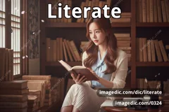 literate