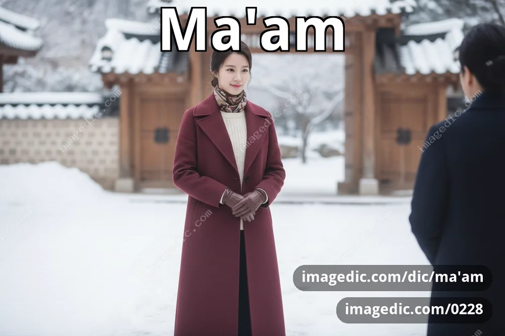 ma'am