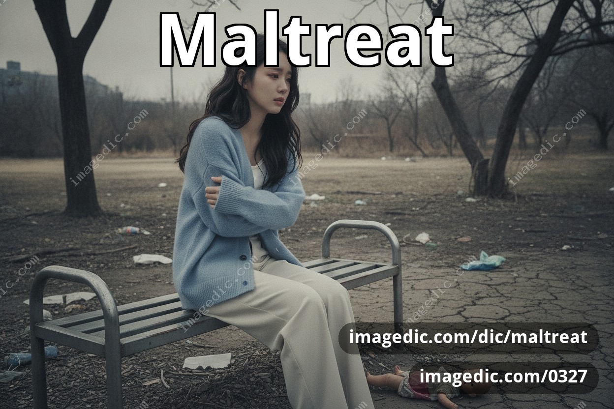 maltreat