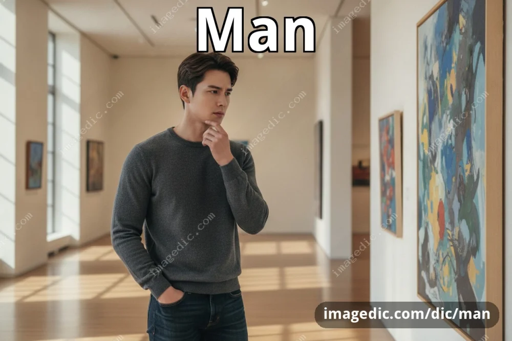man