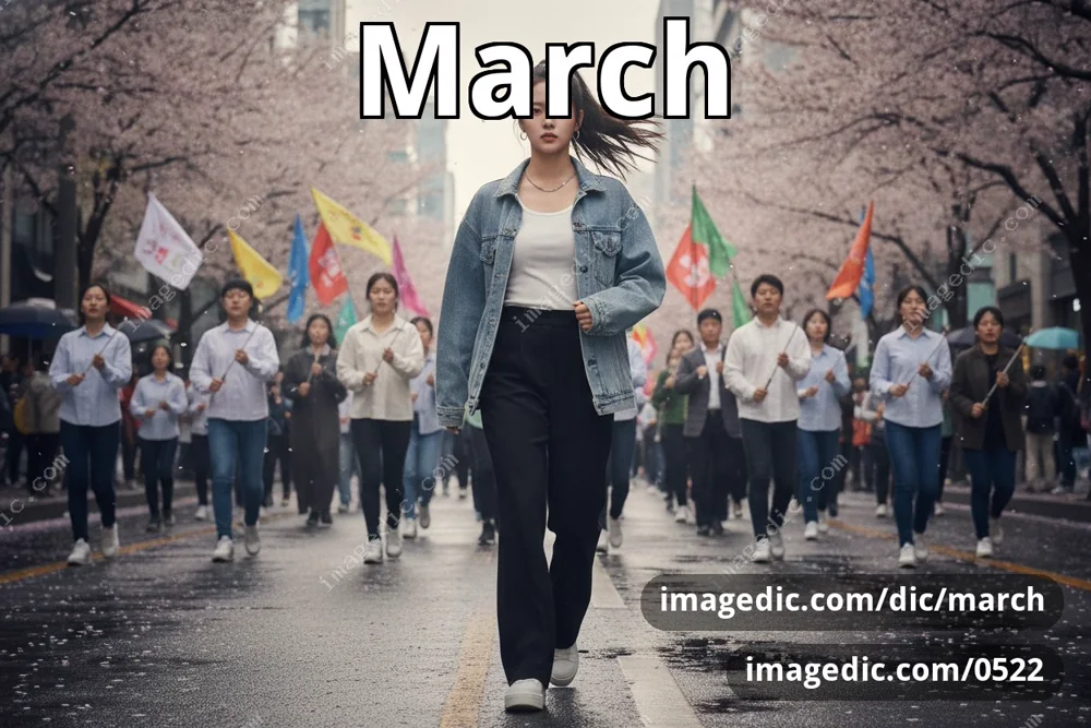 march
