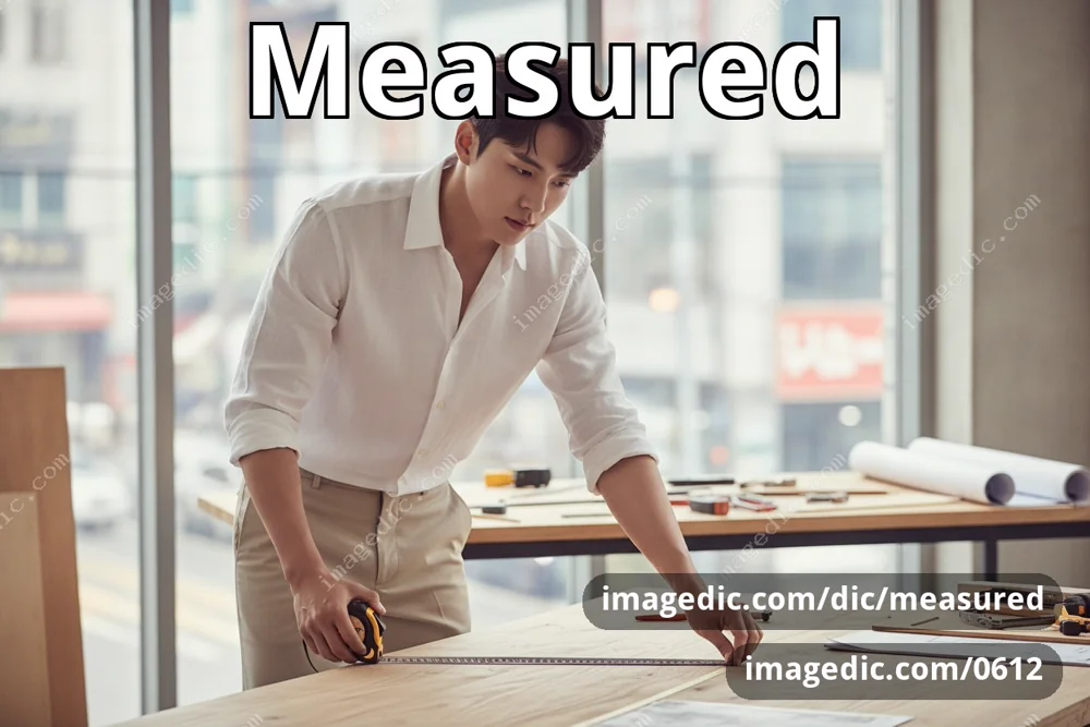 measured