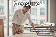measured