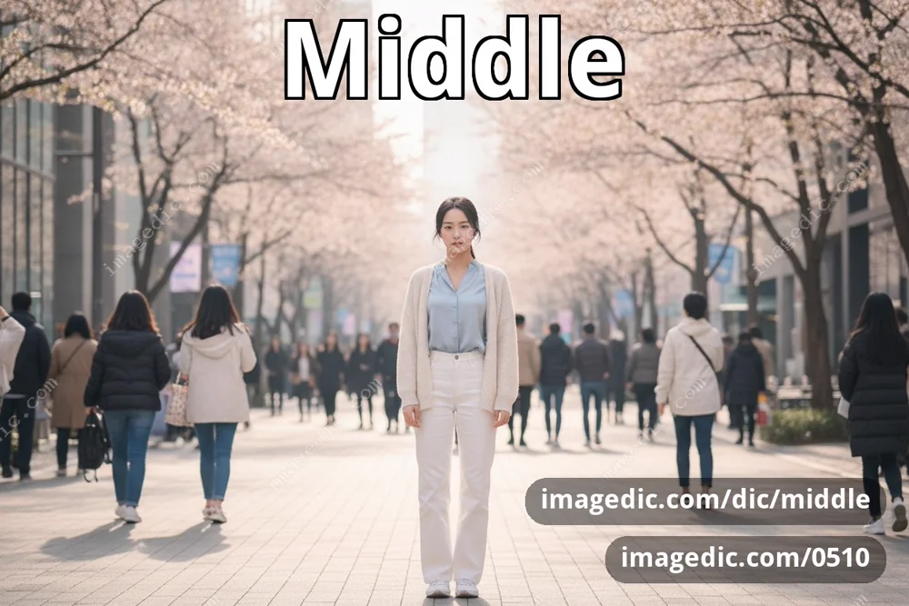 middle