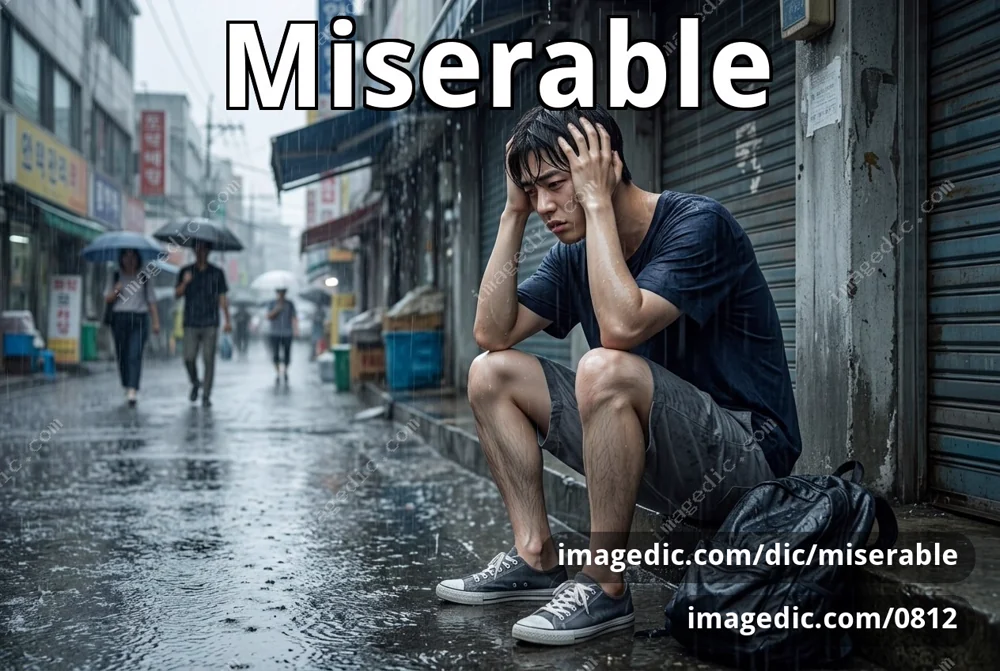 miserable