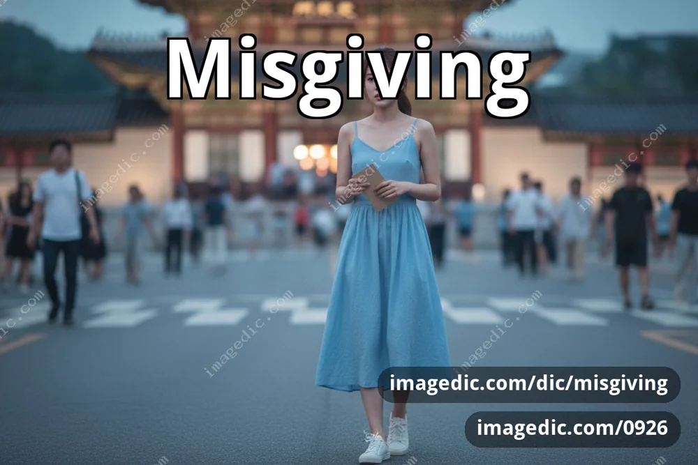 misgiving