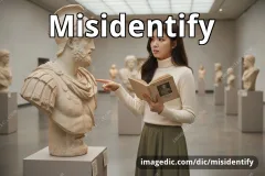 misidentify