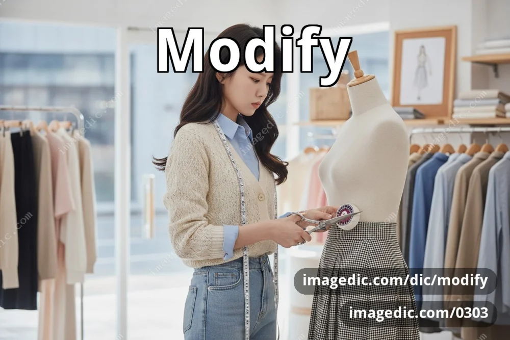modify