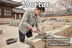 mortar