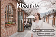 nearby