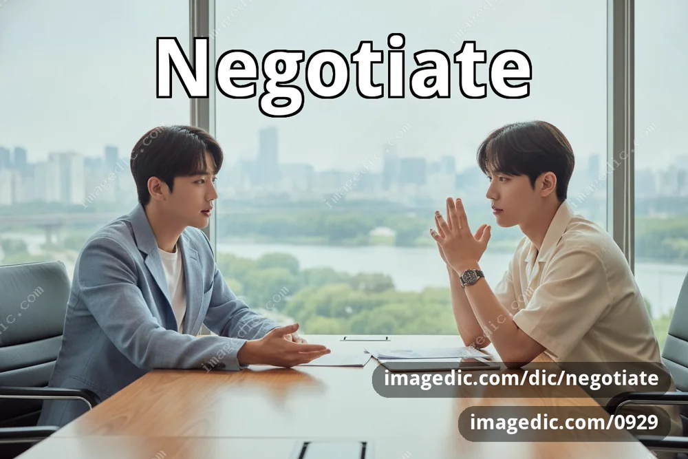 negotiate