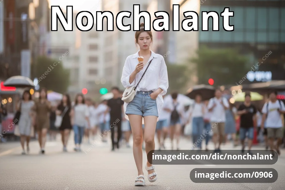 nonchalant