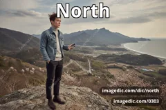 north