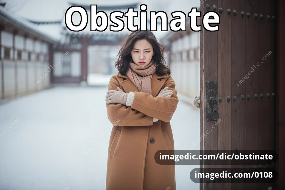 obstinate