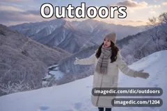 outdoors