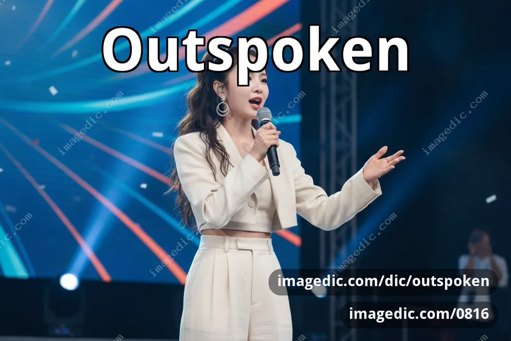outspoken