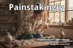 painstakingly
