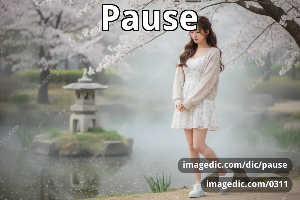 pause