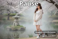 pause