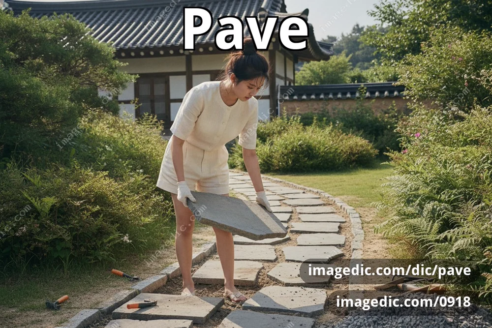 pave