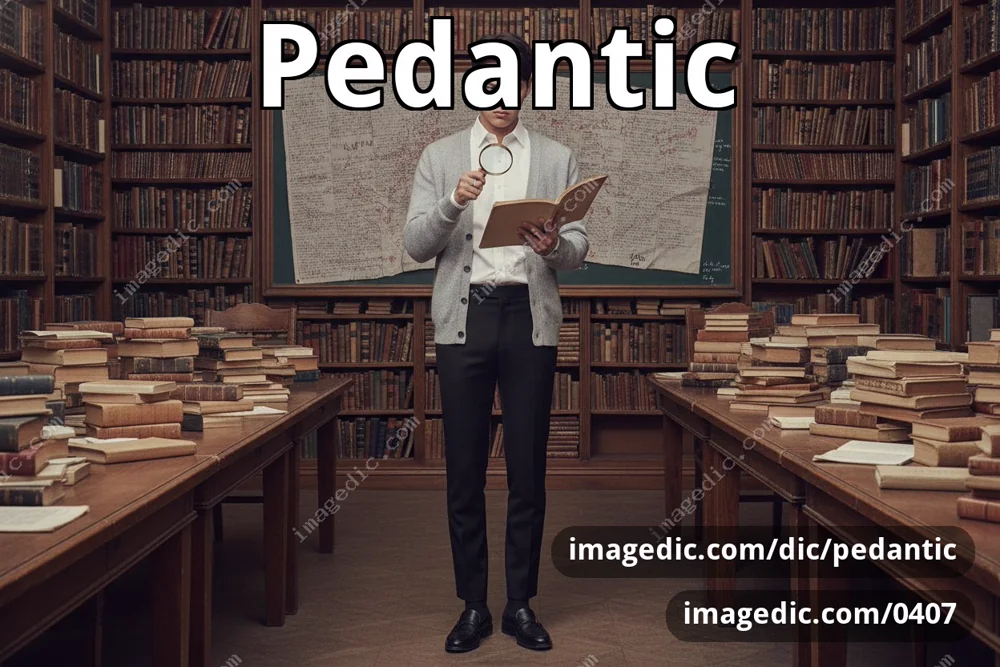 pedantic