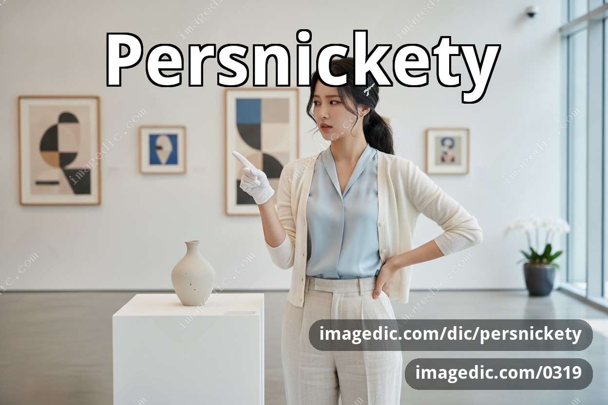 persnickety