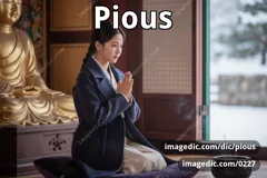 pious