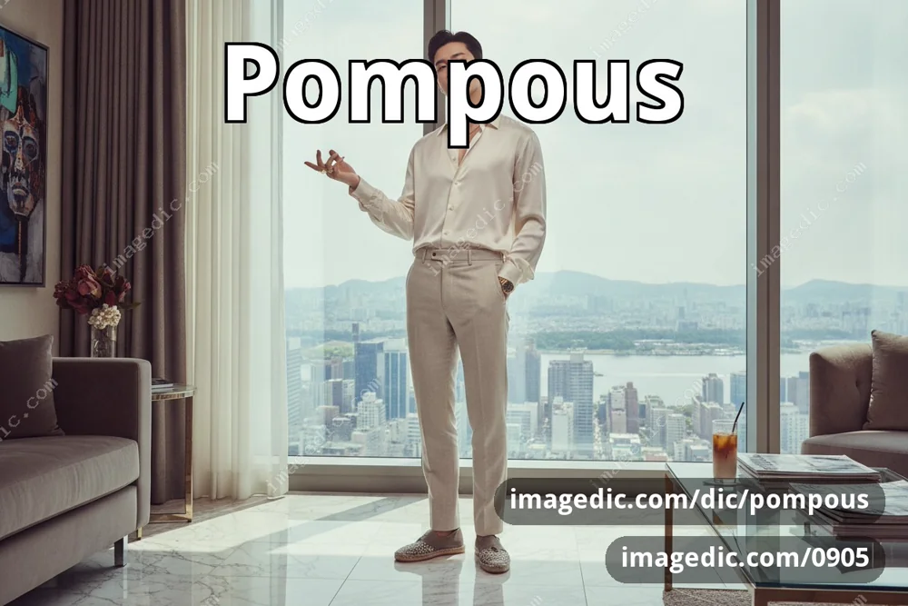 pompous