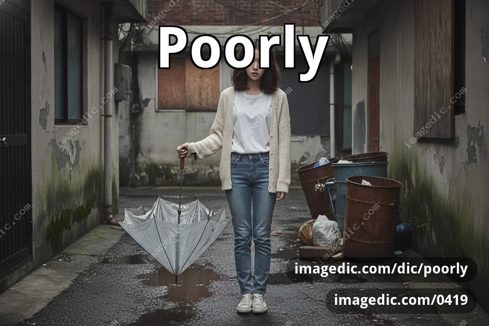 poorly