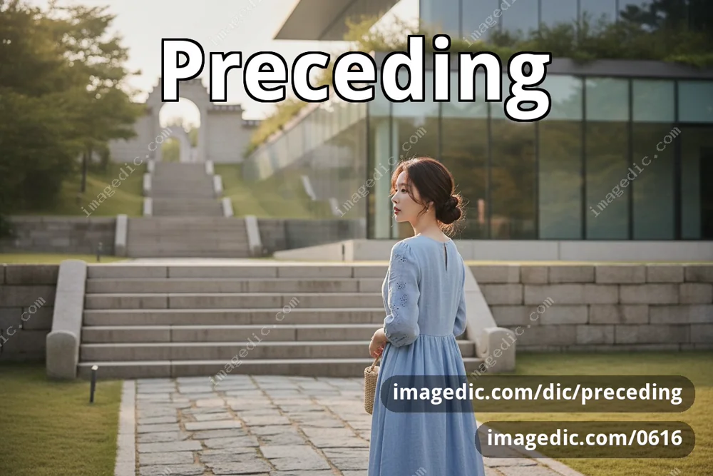 preceding