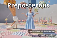 preposterous