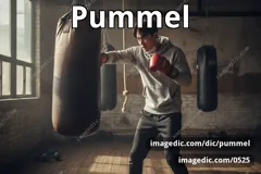 pummel