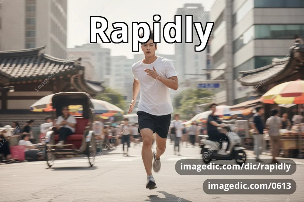 rapidly