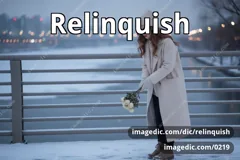 relinquish
