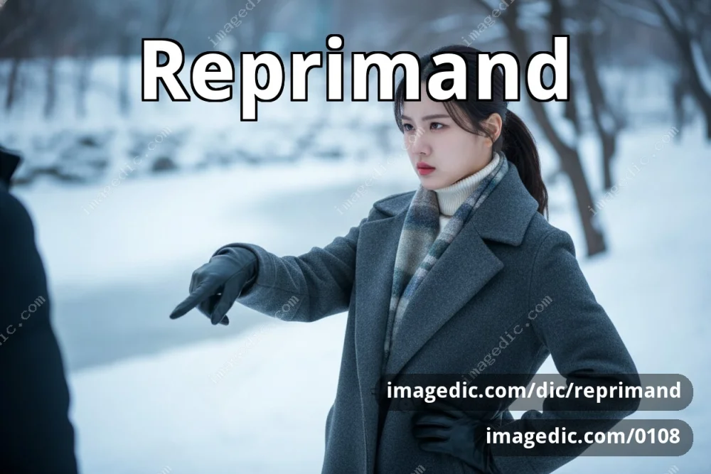 reprimand